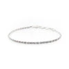 Silver Rope Bracelet -Serge DeNimes Jewelry Shop Silver Rope Bracelet White 1
