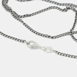 Silver Roper Necklace -Serge DeNimes Jewelry Shop Silver Roper Necklace Grey 4