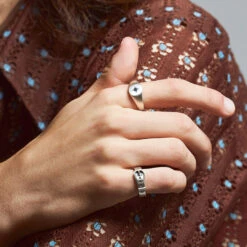 Silver Royal Envy Ring 15 Silver Royal Envy Ring -Serge DeNimes Jewelry Shop Silver Royal Envy Ring