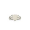 Silver Shield Ring 1 Silver Shield Ring -Serge DeNimes Jewelry Shop Silver Shield Ring White 1 cb534ec5 12fb 4163 bb1c 3741b0316b4c