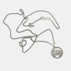 Silver Stallion Necklace -Serge DeNimes Jewelry Shop Silver Stallion Necklace Grey 3