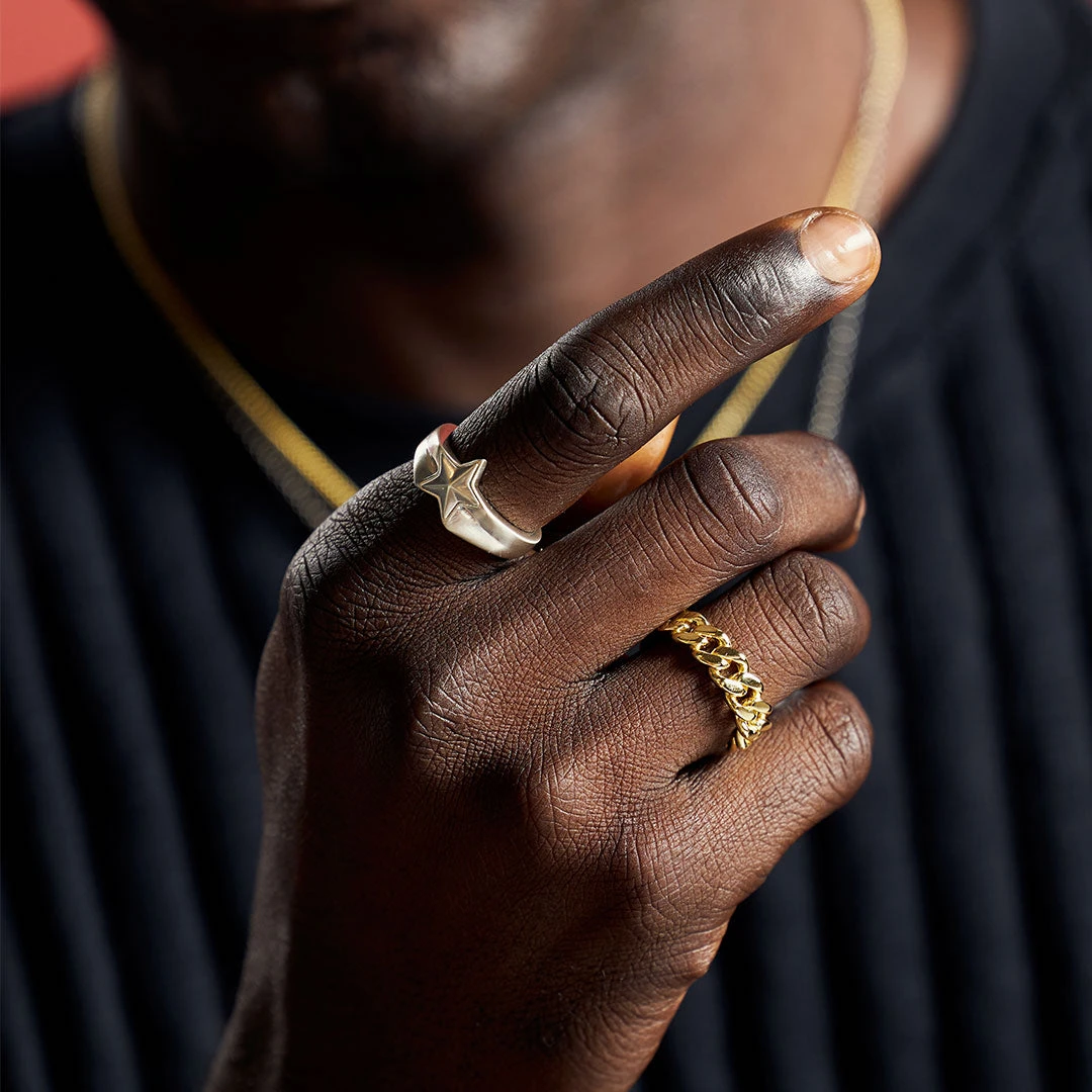 Silver Star Ring 9 Silver Star Ring - Image 7