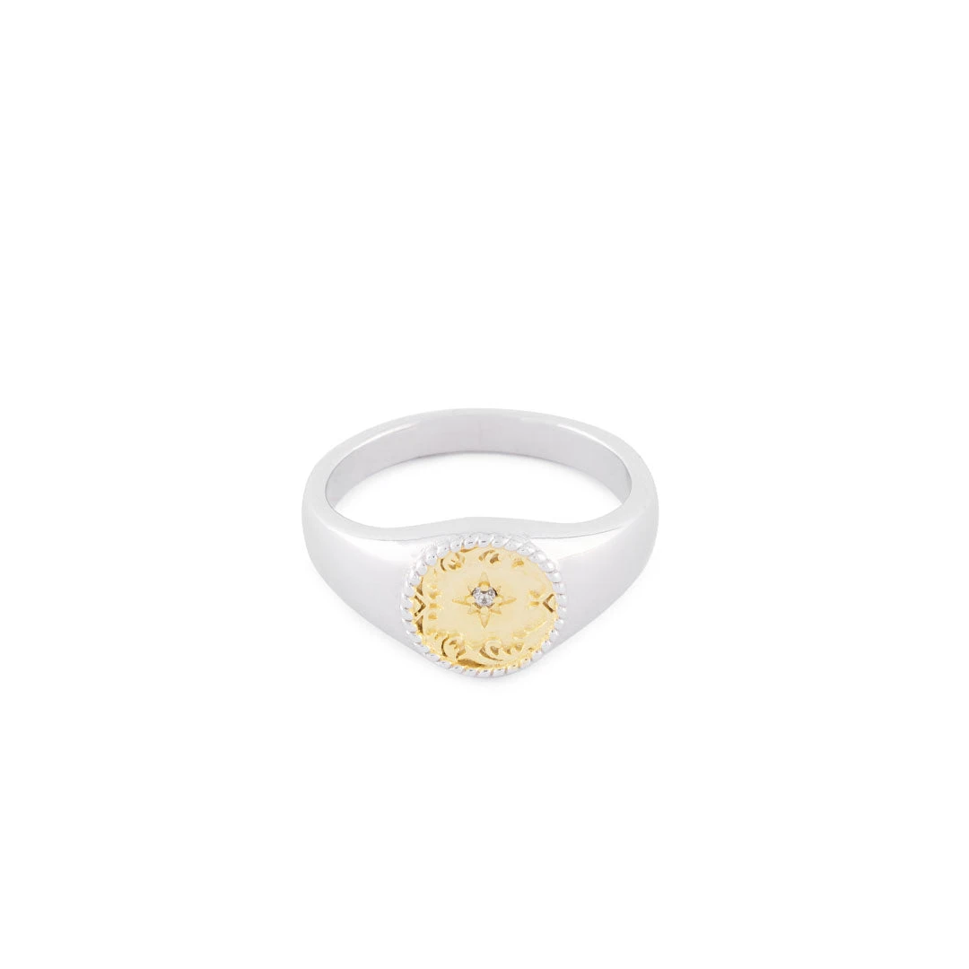 Silver Sundown Ring 3 Silver Sundown Ring