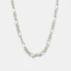 Silver Track Chain Necklace 1 Silver Track Chain Necklace -Serge DeNimes Jewelry Shop Silver Track Chain Product Shot 2 Grey