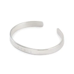 Serge DeNimes Jewelry Shop 29 Serge DeNimes Jewelry Shop -Serge DeNimes Jewelry Shop Silver Traditional Hallmark Bangle Product Shot 2 White