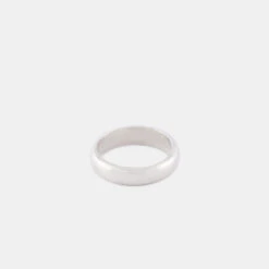 Silver Traditional Hallmark Ring -Serge DeNimes Jewelry Shop Silver Traditional Hallmark Ring Product Shot Tilt 3 Grey