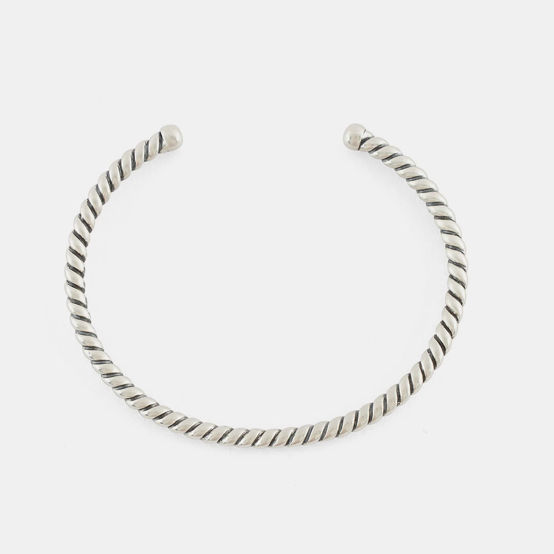 Silver Twist Cuff 8 Silver Twist Cuff - Image 6