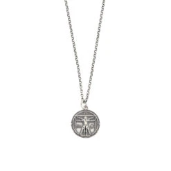 Silver Vitruvian Necklace