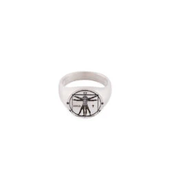 Silver Vitruvian Ring