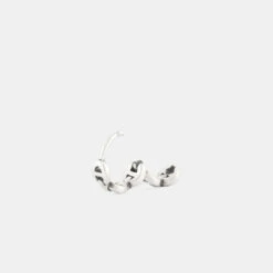 Silver Wanted Hoop Earring -Serge DeNimes Jewelry Shop Silver Wanted Earring Grey 4 23e42316 562d 49c6 9bf1 1b611a5cac9a