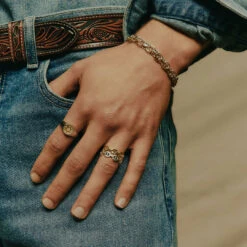 Silver Wanted Ring 14 Silver Wanted Ring -Serge DeNimes Jewelry Shop Silver Wanted Ring Model