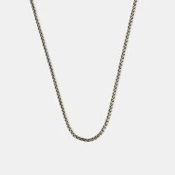 Silver Wheat Chain -Serge DeNimes Jewelry Shop Silver Wheat Chain Grey 1