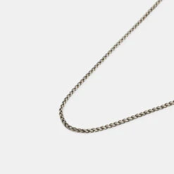 Silver Wheat Chain -Serge DeNimes Jewelry Shop Silver Wheat Chain Grey 2