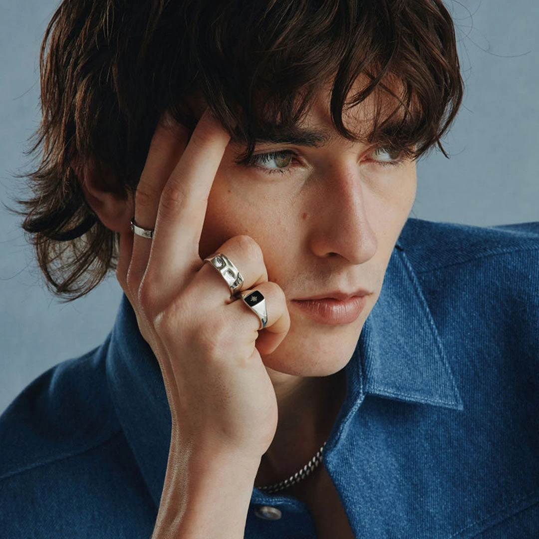 Silver Zeus Ring 9 Silver Zeus Ring - Image 7