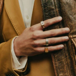 Silver Snake Skin Ring -Serge DeNimes Jewelry Shop Snake Skin Ring